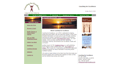 Desktop Screenshot of coachingforexcellence.biz
